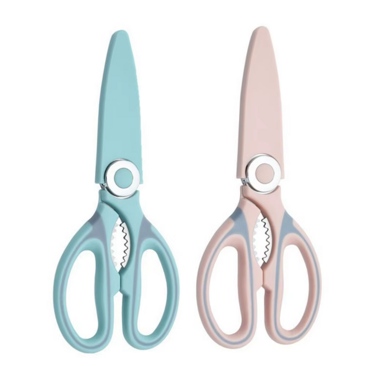 Ultra-Sharp Stainless Steel Kitchen Shears – Multi-Purpose Meat & Poultry Scissors