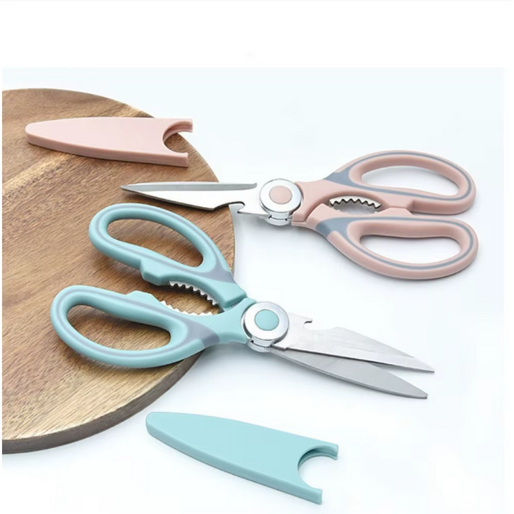 Ultra-Sharp Stainless Steel Kitchen Shears – Multi-Purpose Meat & Poultry Scissors