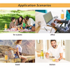 350ml Portable Electric Juicer Cup – USB-Powered Mini Blender