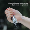One-Handed Stainless Steel Pepper & Spice Grinder