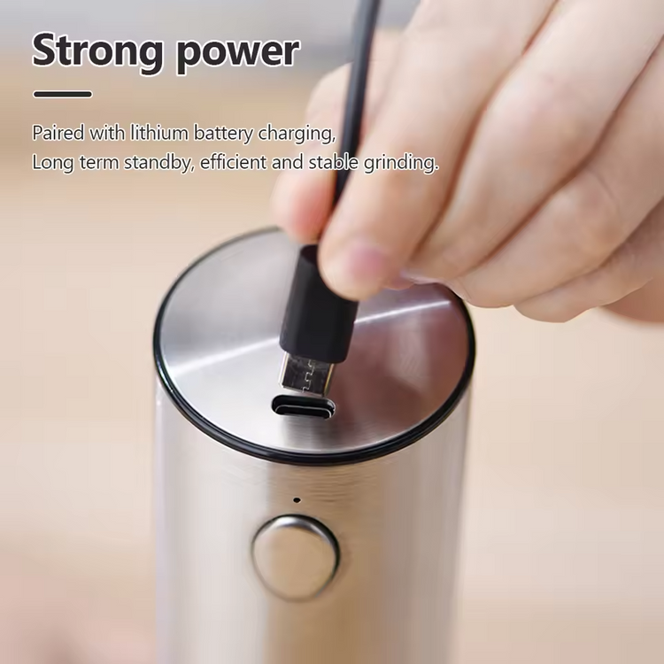 USB Rechargeable Electric Pepper Grinder