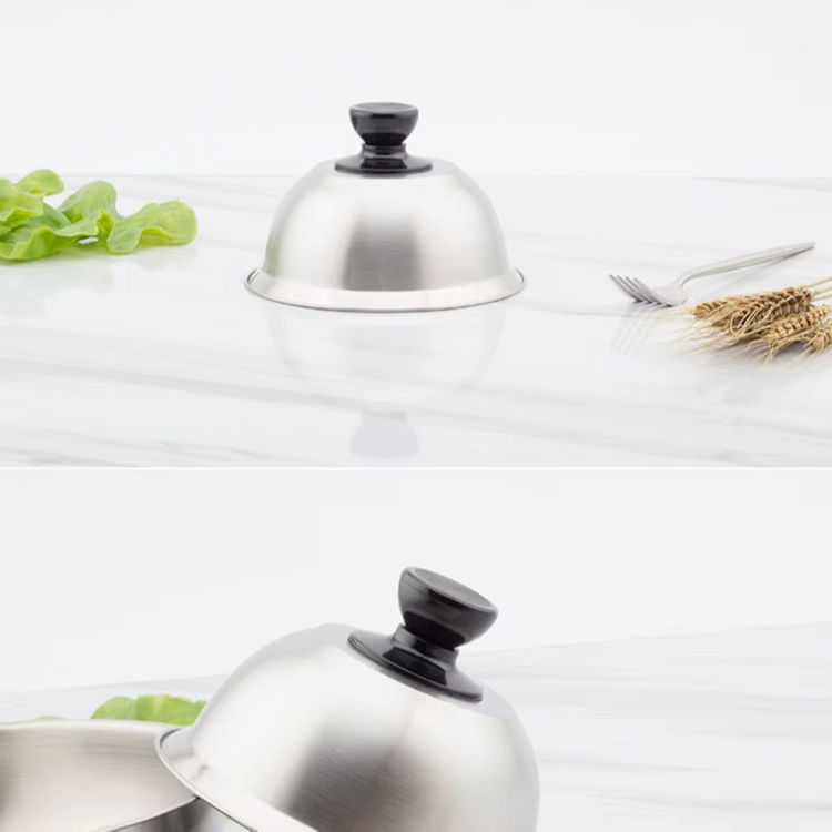 Stainless Steel Cheese Melting Dome – Perfect for Grilling & Cooking