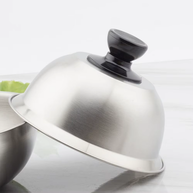 Stainless Steel Cheese Melting Dome – Perfect for Grilling & Cooking