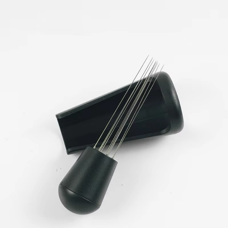 Multi-Needle Espresso Stirrer, Distributor & Tamper Tool for Perfect Coffee Grounds