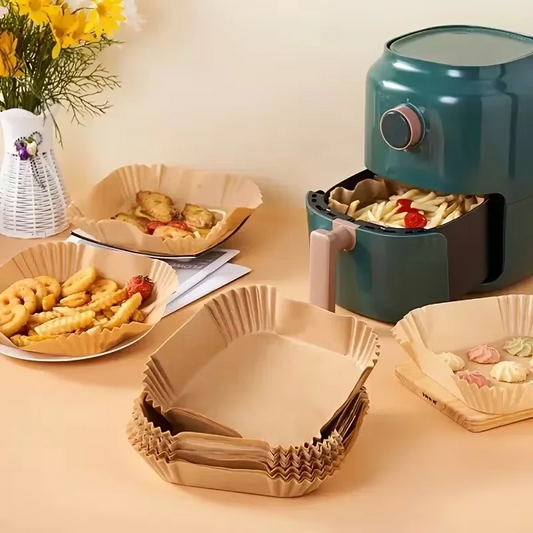 Disposable Air Fryer Parchment Liners – Mess-Free Cooking!