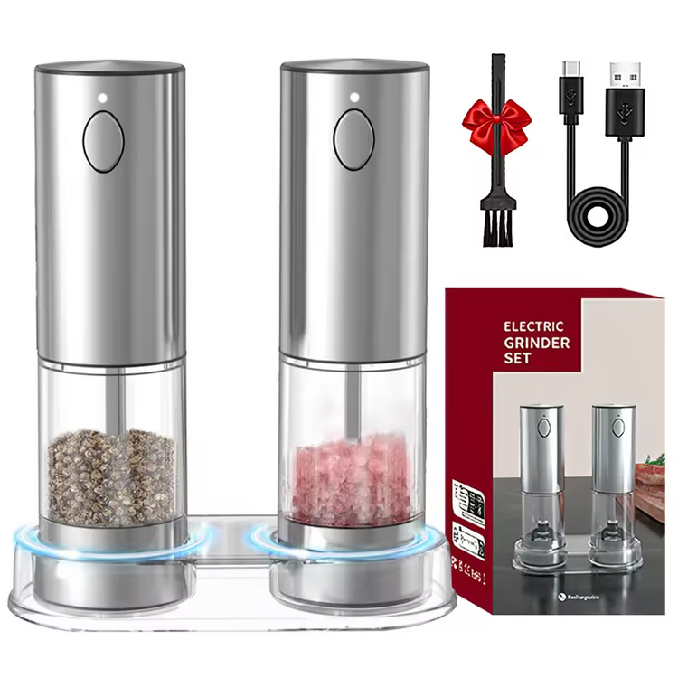 USB Rechargeable Electric Pepper Grinder