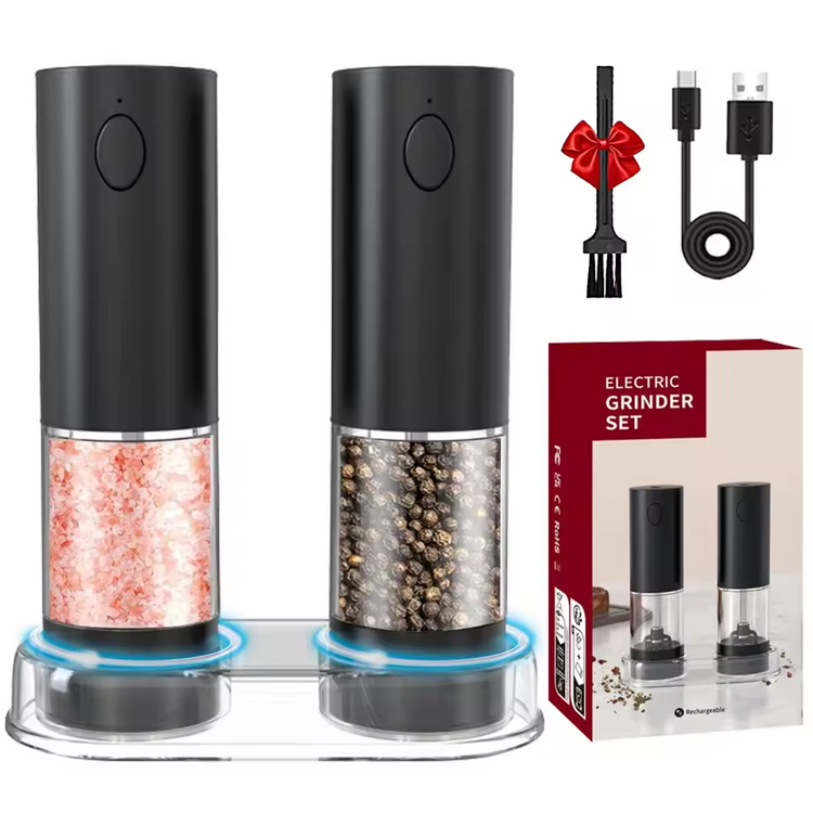 USB Rechargeable Electric Pepper Grinder